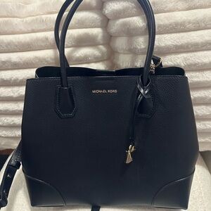 Michael Kors Black Satchel Bag